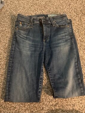 Anthropologie blue skinny jeans size 25R
